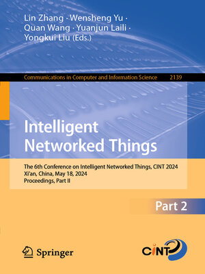 cover image of Intelligent Networked Things
